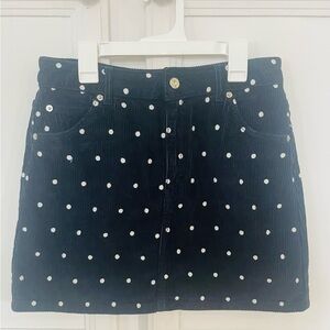 Topshop Moto Polka Dot Mini Skirt Size 6‎